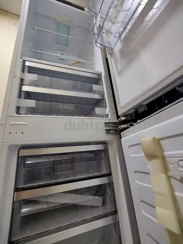 Bosch brand new stock built-in bottom freezer refrigerator.