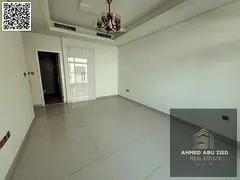 For rent, first occupant in Al Muwaihat 3: Two-bedroom apartment with living room + majlis, 2 bathro