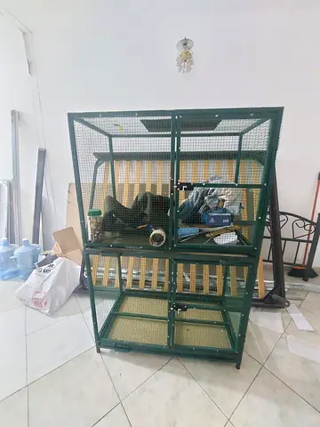 Spacious Outdoor Pet Cage
