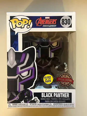Funko Pop! Black Panther Glow in the Dark Figure