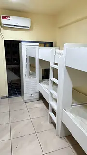 Fully furnished indain gents bed space available in burdubai near gubaiba