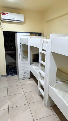 Fully furnished indain gents bed space available in burdubai near gubaiba