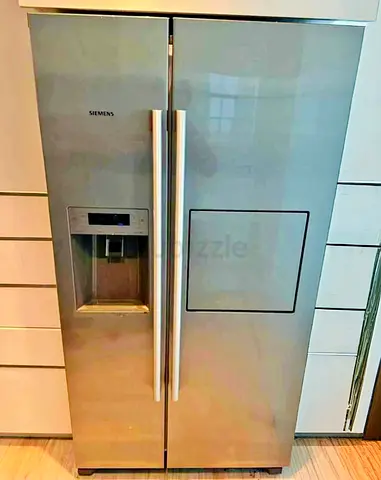 Siemens iQ500 Latest Version Side-by-Side Refrigerator – Water Dispenser, Ice Maker  Mini Bar