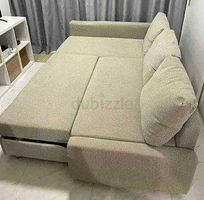 Comfortable Sofa Bed in Neutral Color