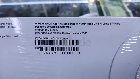 Apple Watch Series 11 - 46mm Rose Gold GPS