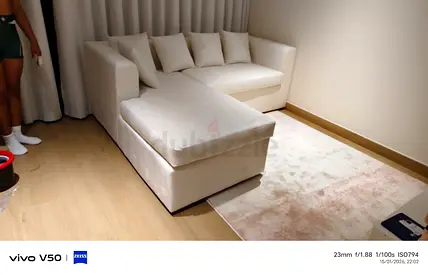 Stylish L-Shaped Sofa with Elegant Design