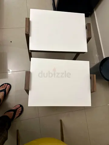 Modern White Side Tables
