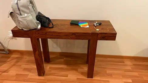 Marina homs Stylish Wooden Console Table