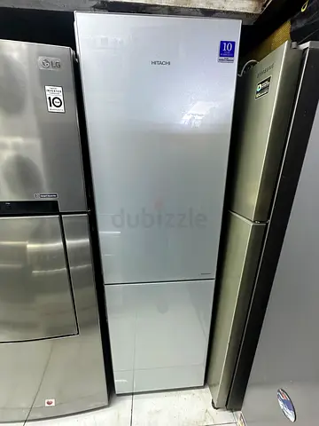 Hitachi bottom freezer refrigerator capacity 410 liter same like a new condition