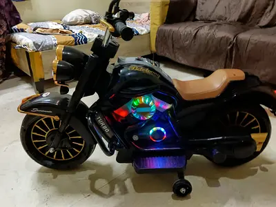 Kids Electric Motorcycle with LED Lights