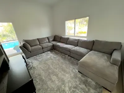 Crate and Barrel Axis II Sectional Sofa