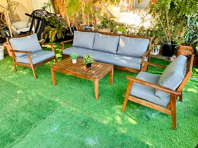 Outdoor Sofa Set with coffee table