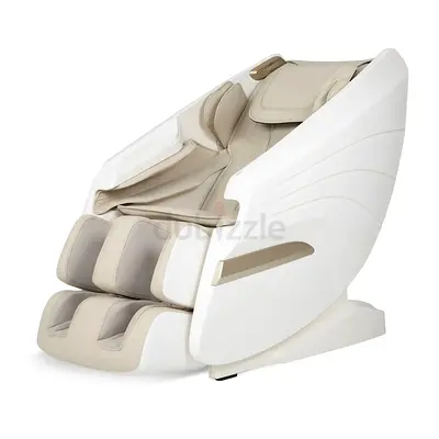 Full Body Massage Chair | Dual-V Motion AI Massage System | Beige