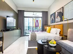 Fully Furnished Studio | High Floor | Canal View
