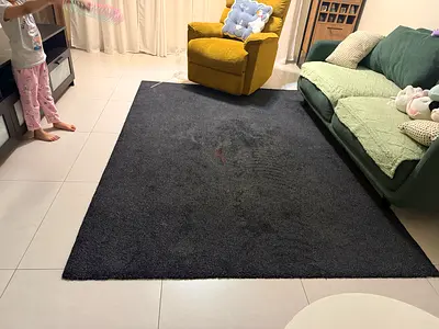IKEA Rectangular Black rug