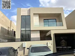 The most luxurious and stylish villa for annual rent in Al Zahia, consisting of 5 bedrooms with a fu