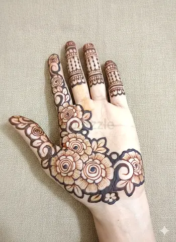 Henna designing