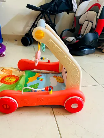 Baby walker Play Gym with Piano and Hanging Toys
