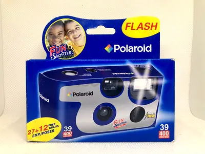 Polaroid Fun Shooter Disposable Camera - Flash Included