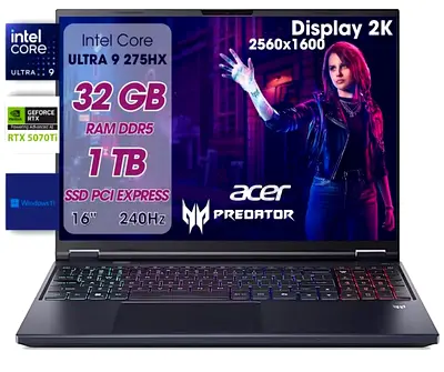 Acer Predator gaming laptop