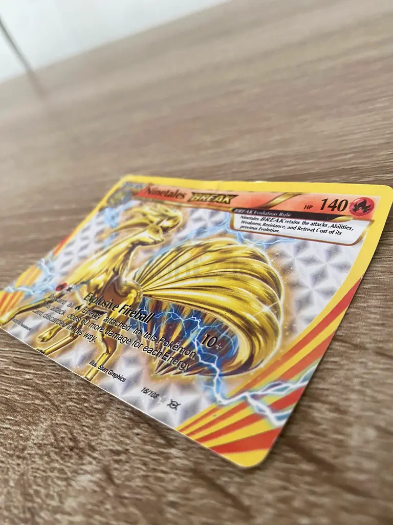 ninetales break pokemon card price TCG: DELUXE BATTLE DECK: EX : Toys & Games Listed cards may have imperfections. Pokmon Ninetales BREAK 140HP