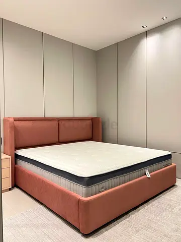 Comfortable Queen Size Bed with Stylish Design