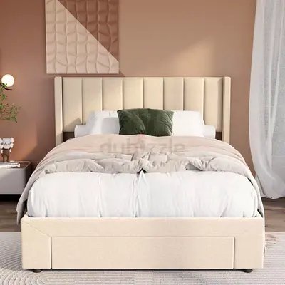New Customise Stylish and Comfortable King Size Bed with Storage Drawers
