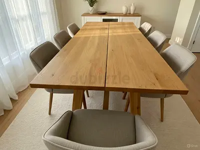 Solid Oak Dining Table