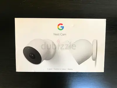 Google Nest Cam 2nd Gen Outdoor Indoor Camera Battery 2 Pack