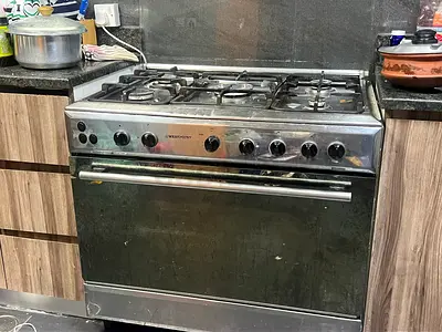 West point gas stove oven