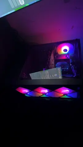 ARGB Gaming PC Case with Stunning LED Fans