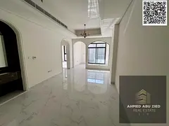 Luxury 2BR hall in Al Tilla | Private pool, built-in wardrobes, divided hall &amp; majlis, equipped 