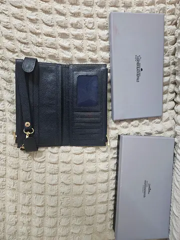 Handmade Black Buffalo Leather Bag – Large
 Price: 300 AED
 Location: Sharjah
 Description: