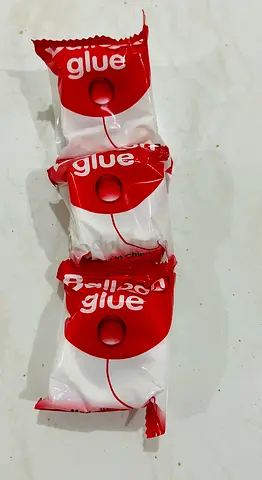 Balloons glue .. all