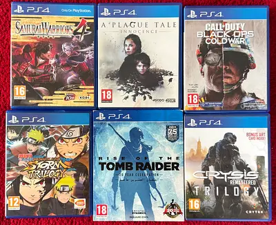 PS4 games 85 dhs