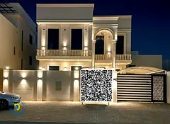 Al Helio 2, Ajman, a 5-bedroom villa including registration fees, bank financing, freehold ownership