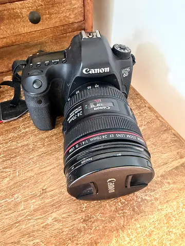 Canon EOS 6D Camera with 24-70mm Lens