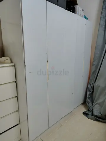 Sturdy White Wardrobe for Sale