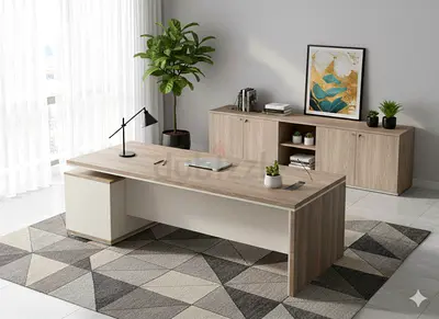 Office Executive Desk – Modern  Professional Workspace Solution