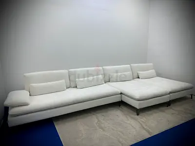 Excellent condition rochebobois lshape sofa