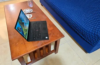 Solid Wooden Coffee Table with Lower Shelf- Delivery in Sharjah/Ajman/DXB TBD