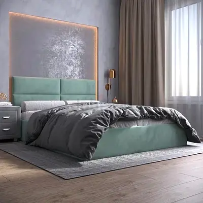 Brand new Queen size bed storage bed nd medical mattress queen bed family bed