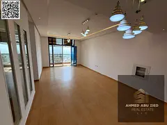 Luxury 3BR hall in Al Nuaimiya 3 for annual rent | Modern high-end finishing, open-view balcony, 2 b
