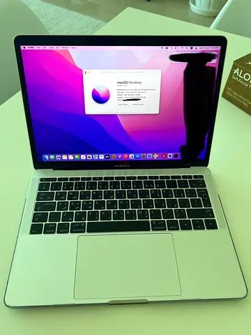 MacBook Pro 13 inch 2016 macOS Monterey 256gb capacity
