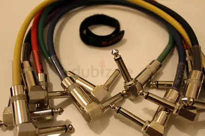 JOYO Shielded Mono Patch Cables (bundle of 6 AS NEW)