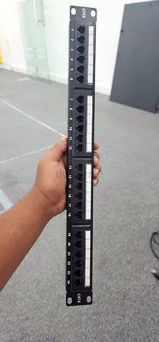 High-Quality Cat6 Patch Panel for Networking Setup