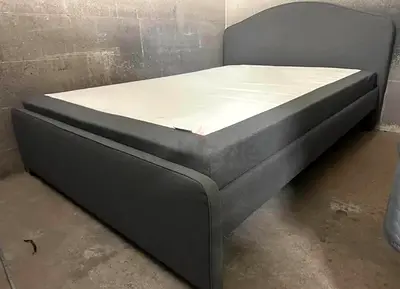 Modern Grey Bed Frame