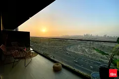 Furnished 1br | High Floor | Binghatti Corner Jvc