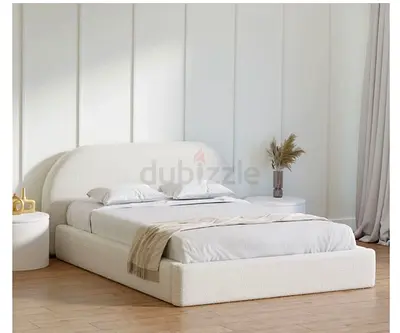 Stylish and Cozy Bed with Soft Upholstery