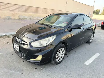 2012 Hyundai Accent blue, gcc